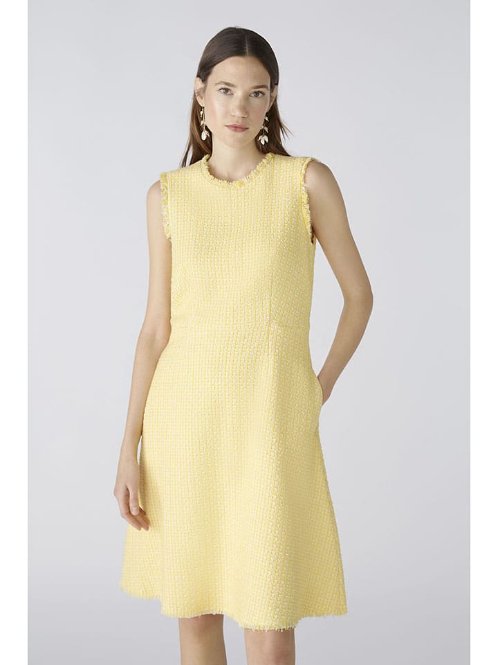 Oui Kleid in Gelb günstig kaufen