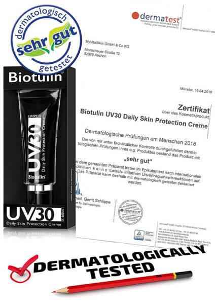 Biotulin UV30 Daily Skin Protection Creme Gesichtscreme