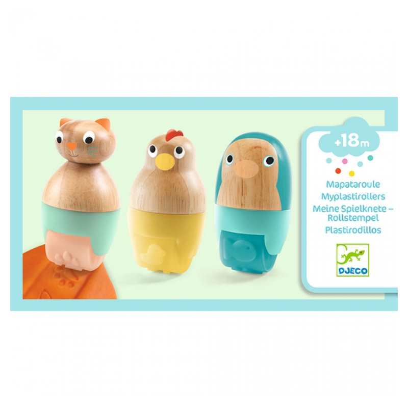 Mapataroule rouleaux animaux, Djeco