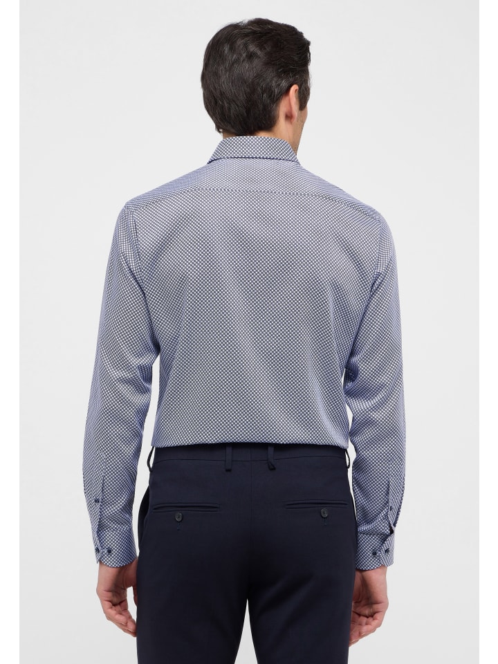 Eterna Hemd MODERN FIT in blau günstig kaufen