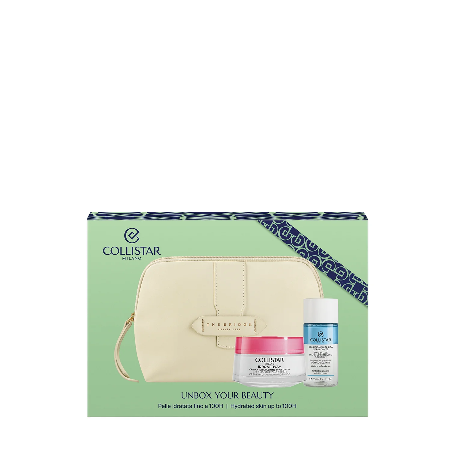 Idroattiva+ Djupåterfuktande krämset - Återfuktande set, Återfuktande dagkräm, Ögonmakeupborttagare