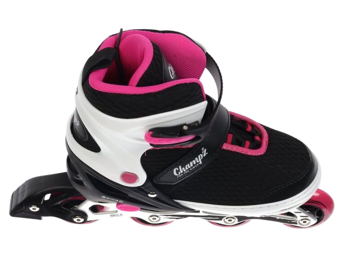 Champz Rosa ABEC9 Semi-Softboot verstellbare Inline-Skates