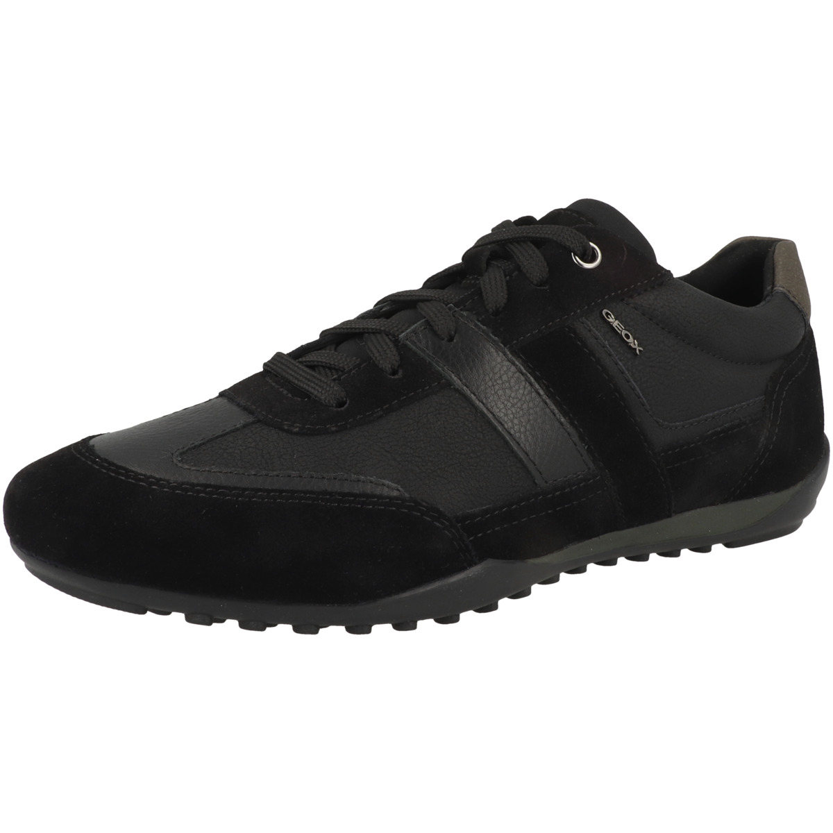Geox U Wells B Sneaker Low schwarz