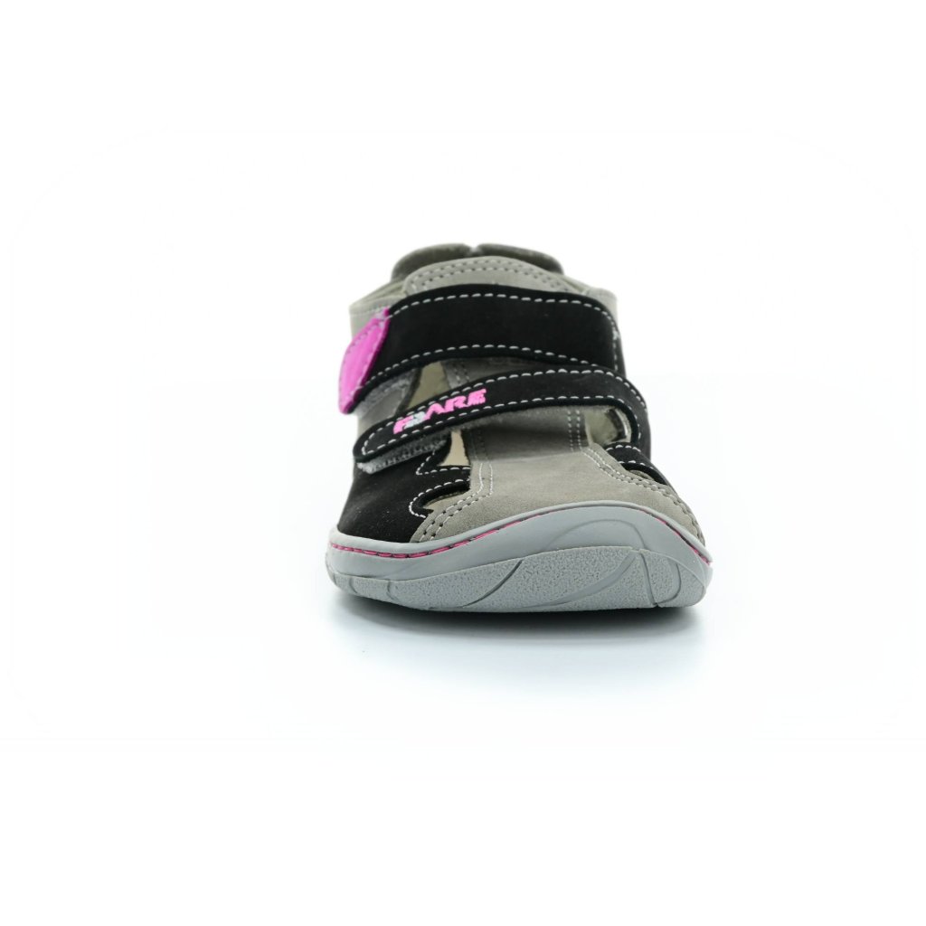 Fare Barfußsandalen 5261252 schwarz-pink (bare)