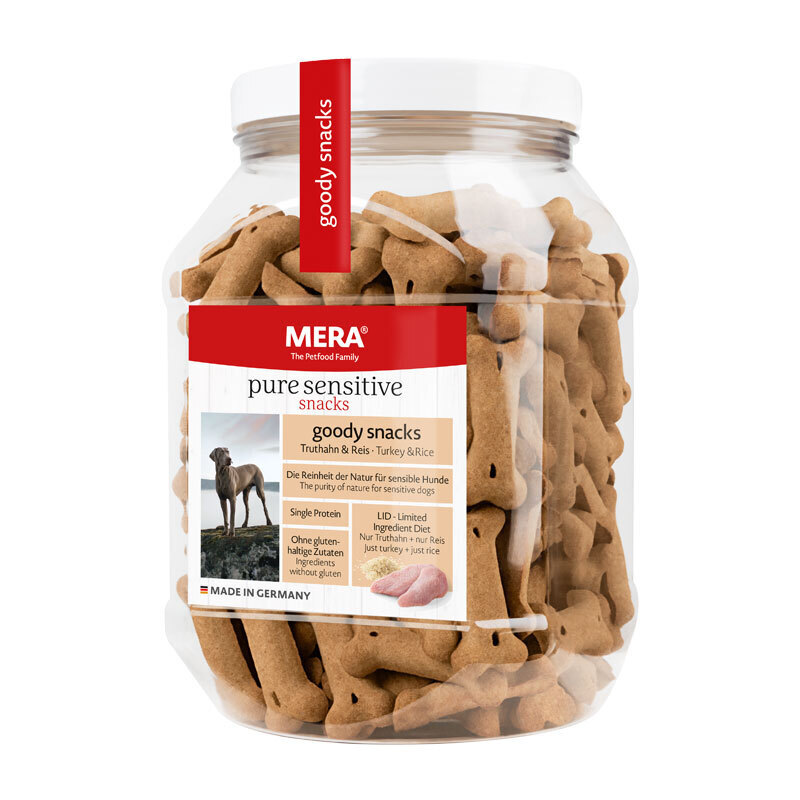 MERA Snacks MERA Dog Goody Snacks 600g Truthahn & Reis