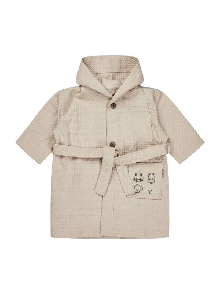 Sterntaler Bademantel BAUERNHOF in ecru günstig kaufen