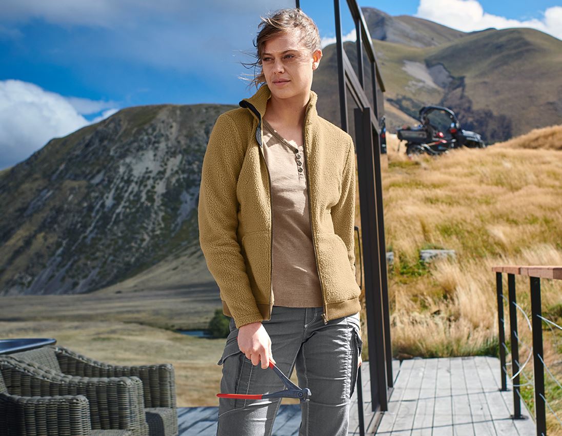 Faserpelz Jacke e.s.vintage, Damen