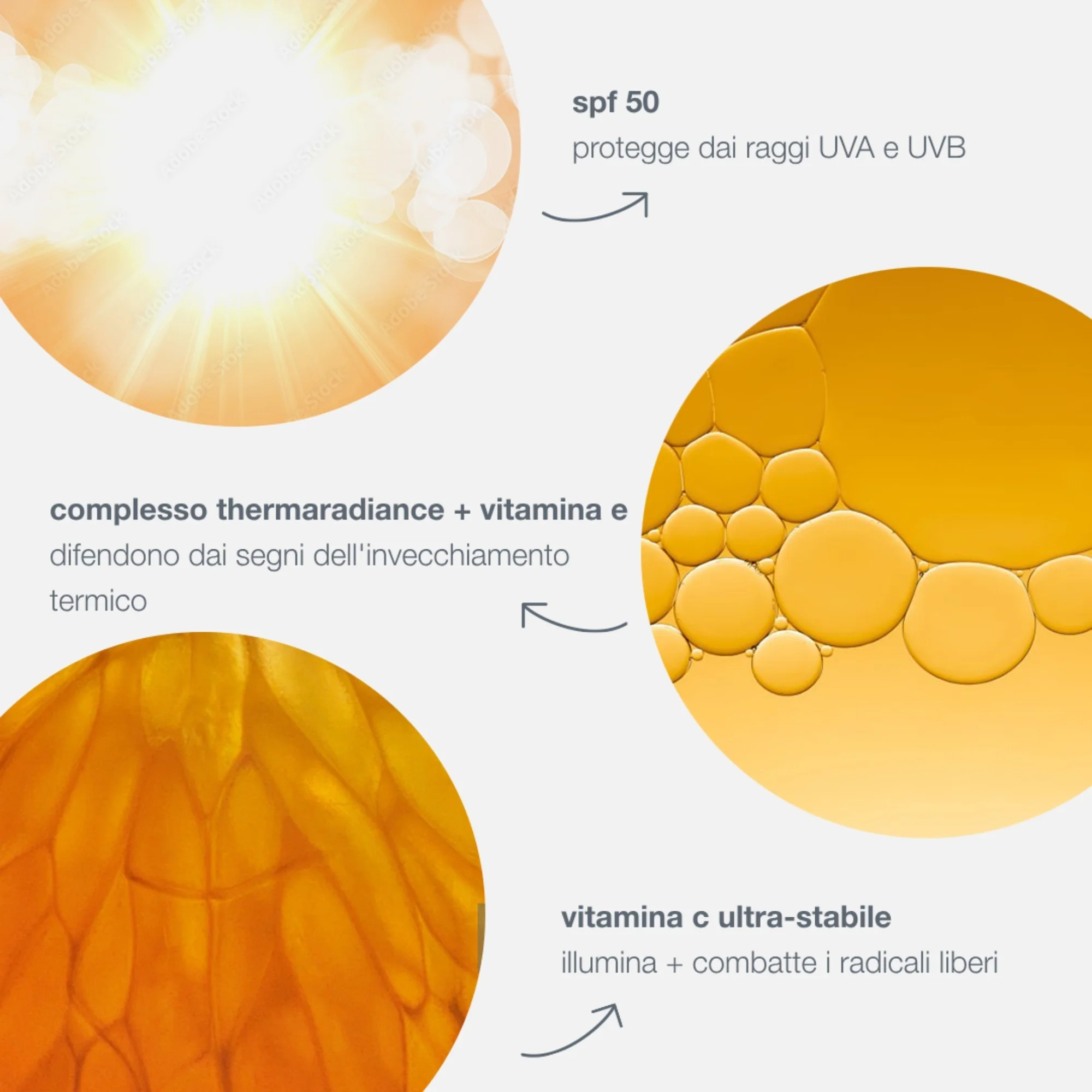 BioLumin-C Biolumin-c Heat Aging SPF50 - Hidratáló nappali krém, Világosító nappali krém, Ránctalanító nappali krém