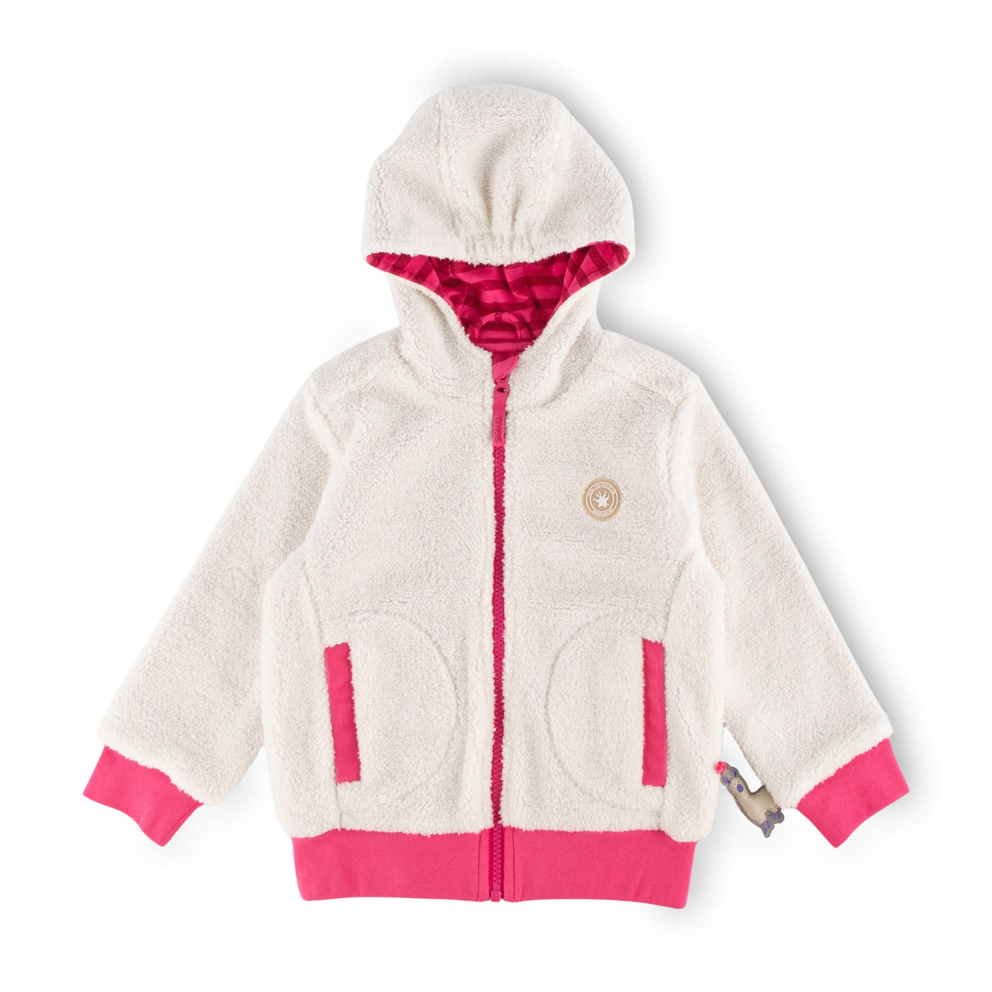 Kinder Teddyjacke, weiß