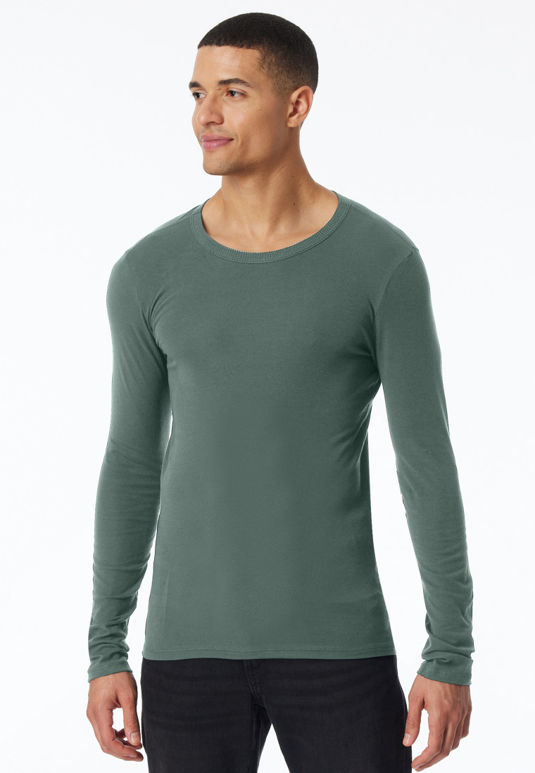Shirt langarm grün - Revival Ludwig