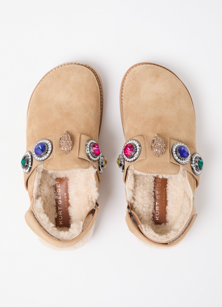 Sandale Kurt Geiger Octavia din piele întoarsă