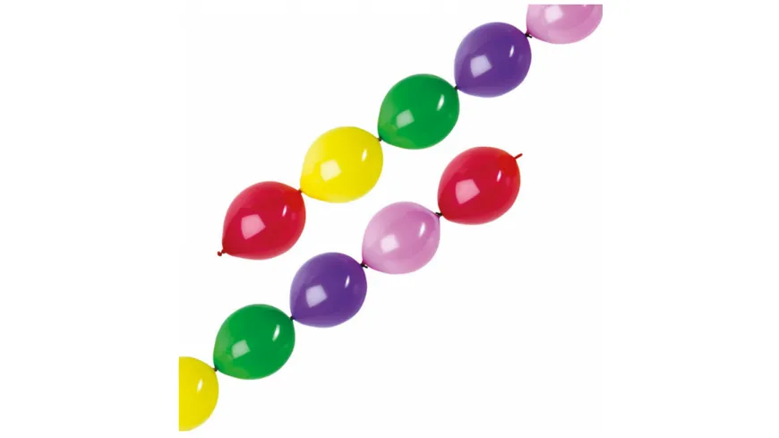 Amscan - Girlandenballons - 10 Latex Ballons