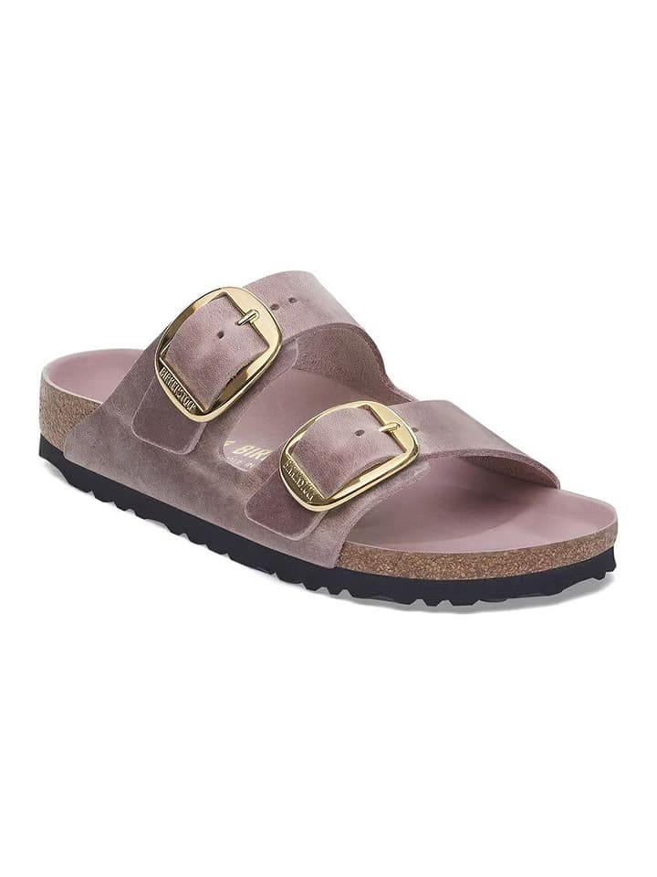 Birkenstock Leder-Pantoletten 