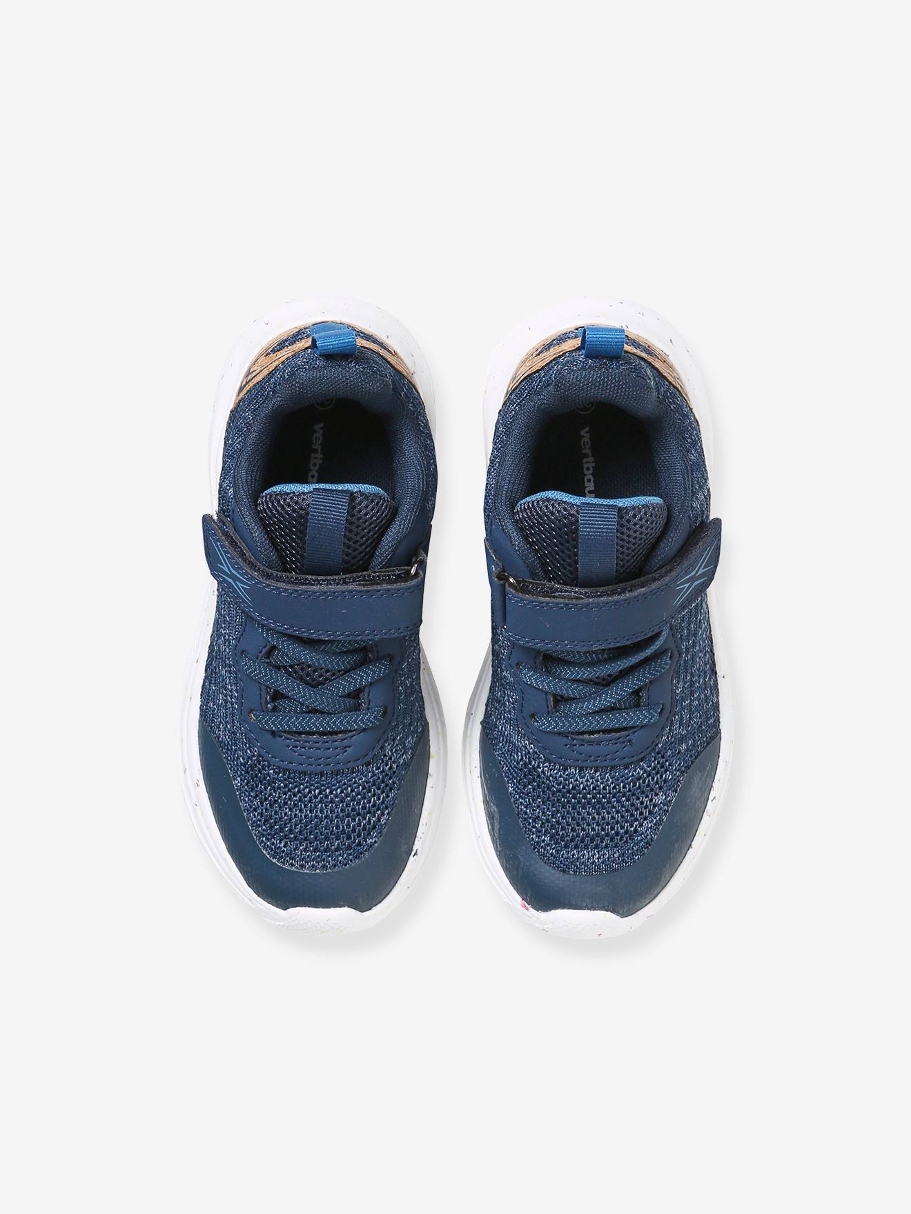 Vertbaudet Leichte Kinder Klett-Sneakers - blau