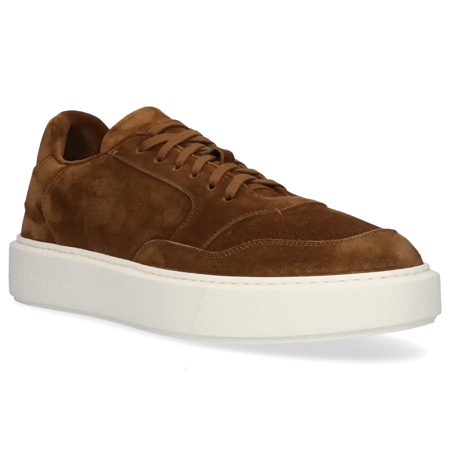 Henderson - Sneaker low PERSEO Veloursleder - braun