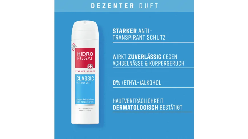 Hidrofugal Classic Spray 150 ml