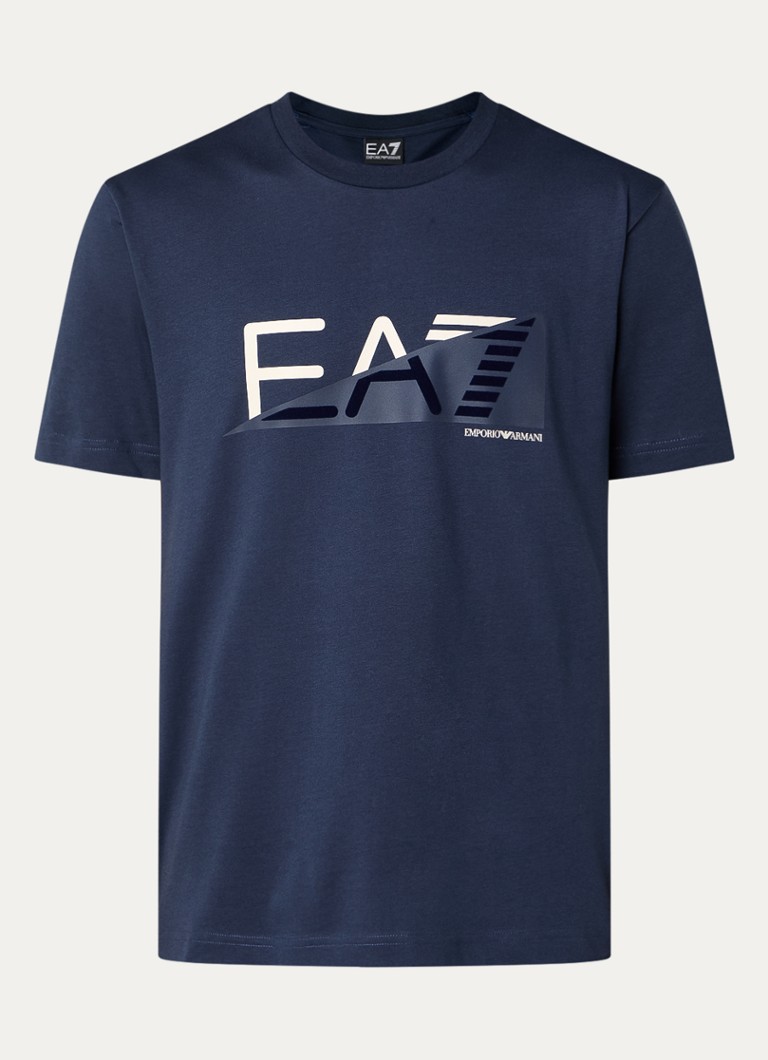 Tricou Emporio Armani cu logo în relief