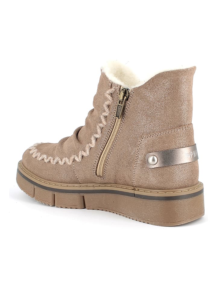 Primigi Leder-Boots in Hellbraun günstig kaufen