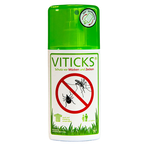 VITICKS Schutz vor Mücken u.Zecken Sprühflasche  100 ml  Sprühflasche