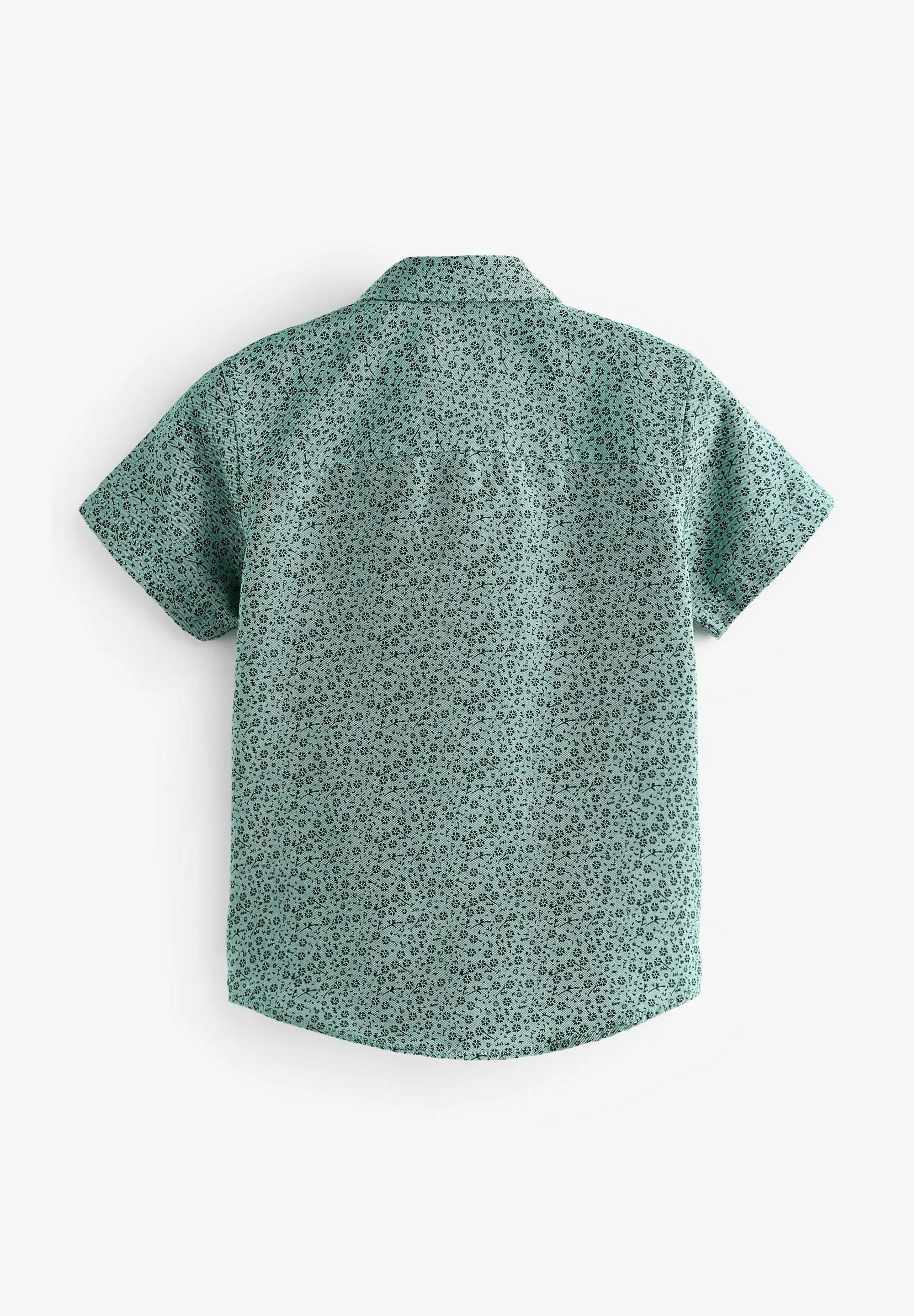 Camisa con estampado de manga corta y corte regular