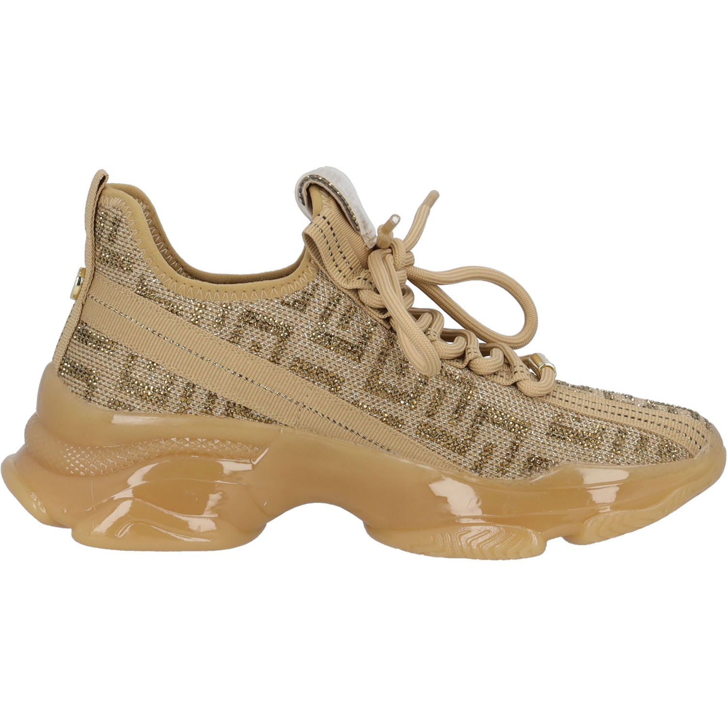 Steve Madden Maxout SM11002264, Schnürschuhe, Damen, Beige (Sesame)
