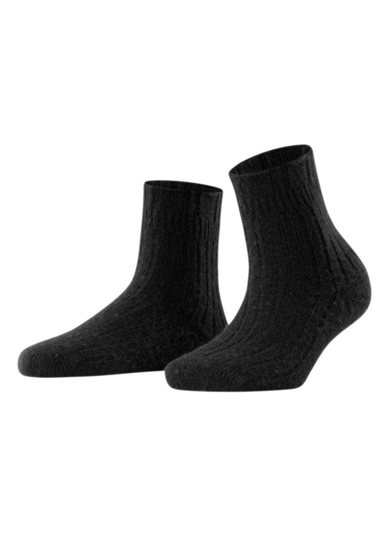 Falke Bedsock Rib zeķes no vilnas maisījuma