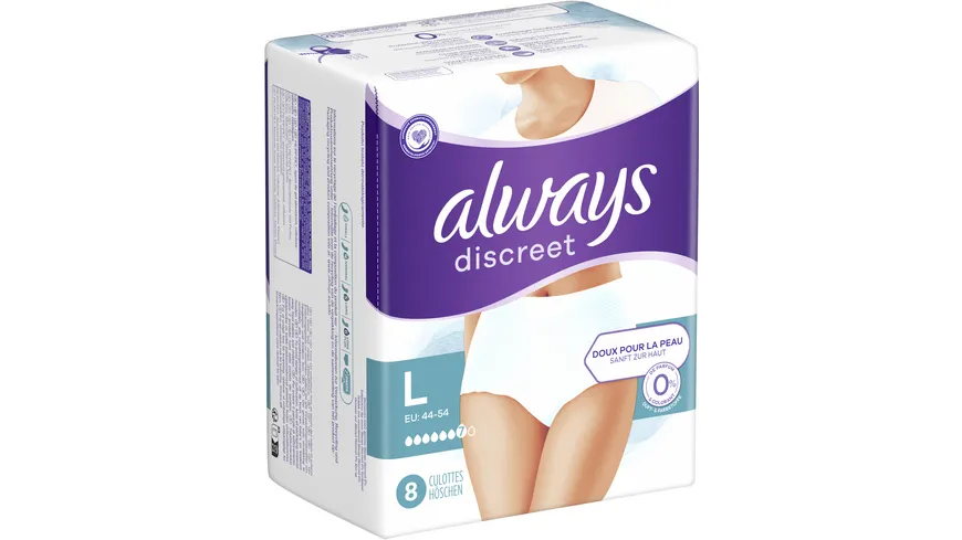 Always Discreet Inkontinenz Pants Plus L 0%