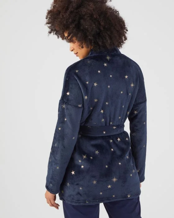 Robe de chambre chaude maille douce Thermolactyl