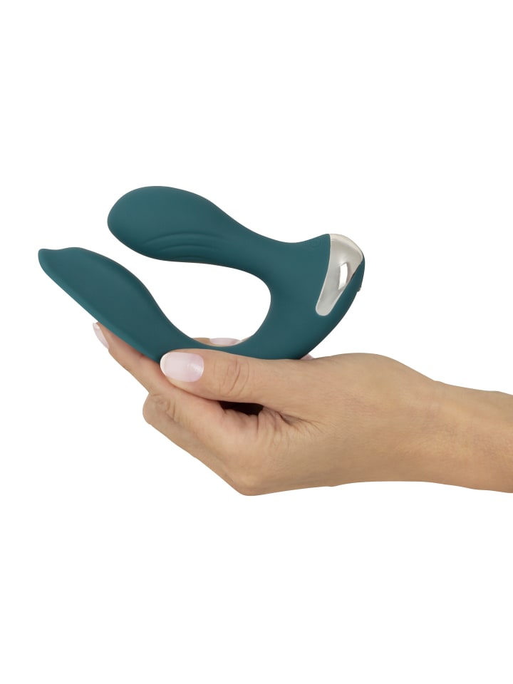 Sweet Smile Vibrator RC Hands-free Vibrator in türkis günstig kaufen 10,8 cm