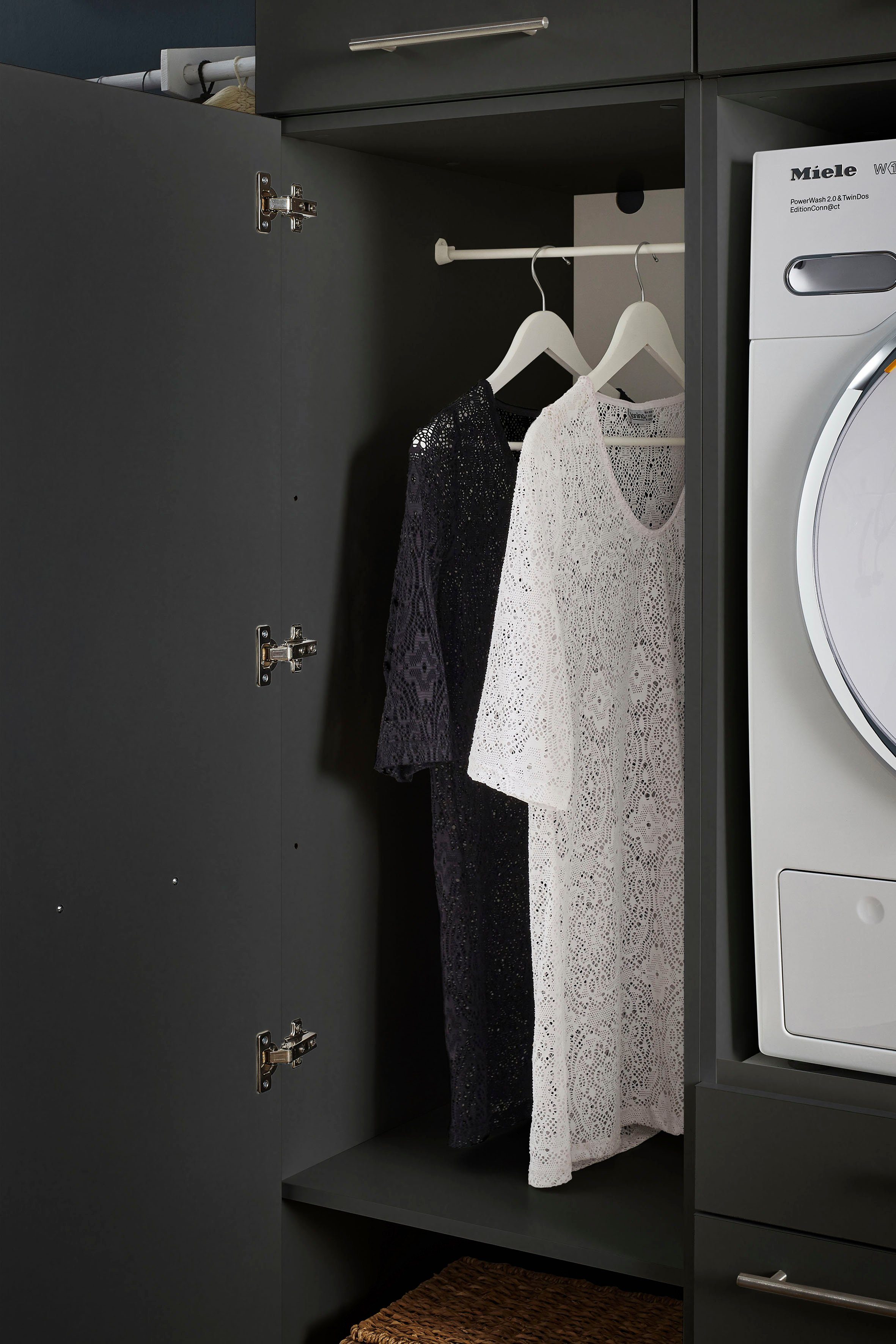 Laundreezy Mehrzweckschrank-Set LAUNDREEZY LDSK12, Breite 185 cm