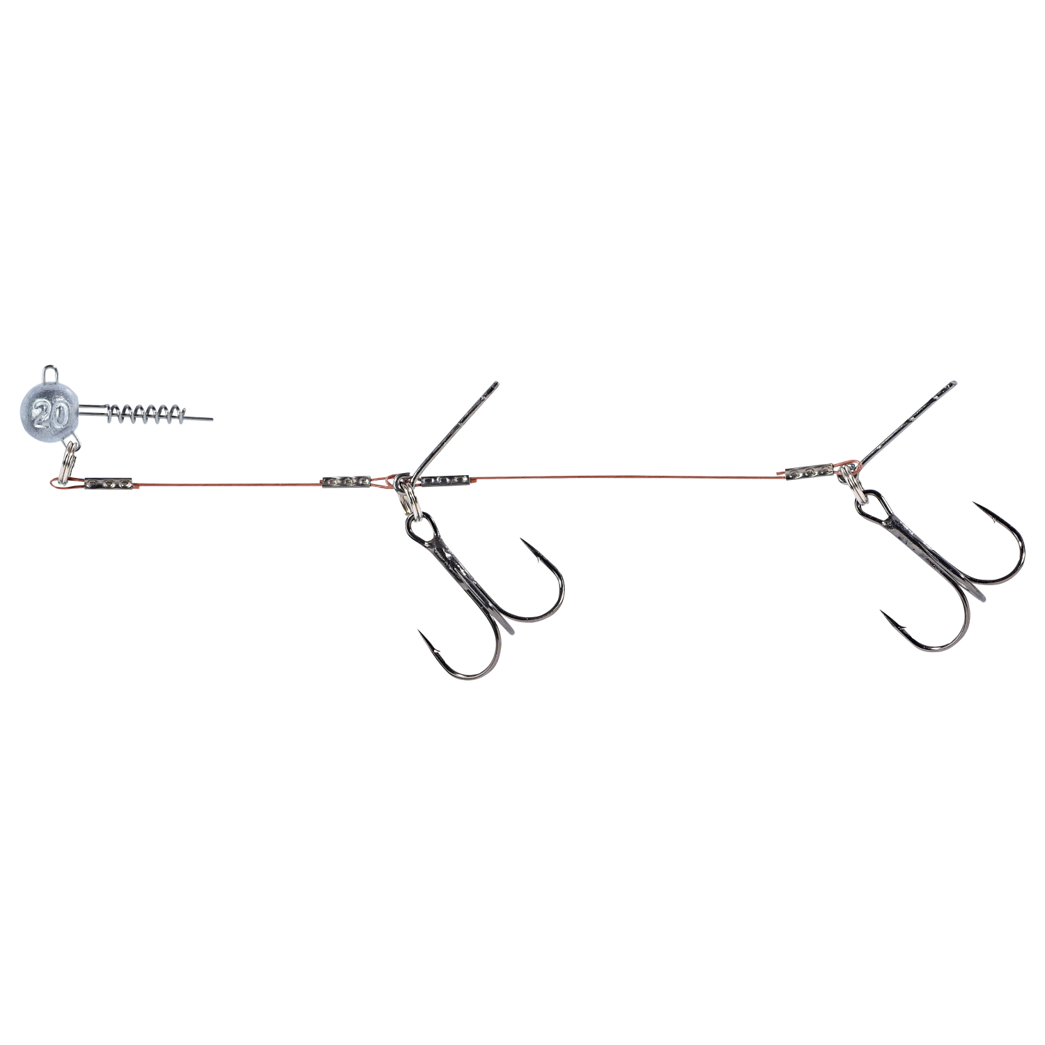 Shirasu Gummifisch-System Gummifisch-System (mit Screw Jighead / Länge: 9 cm)