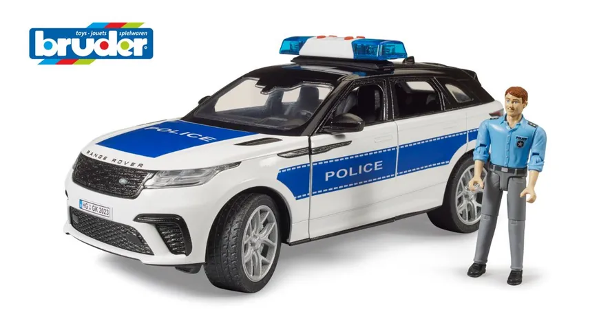 BRUDER - Range Rover Velar Polizeifahrzeug mit Polizist