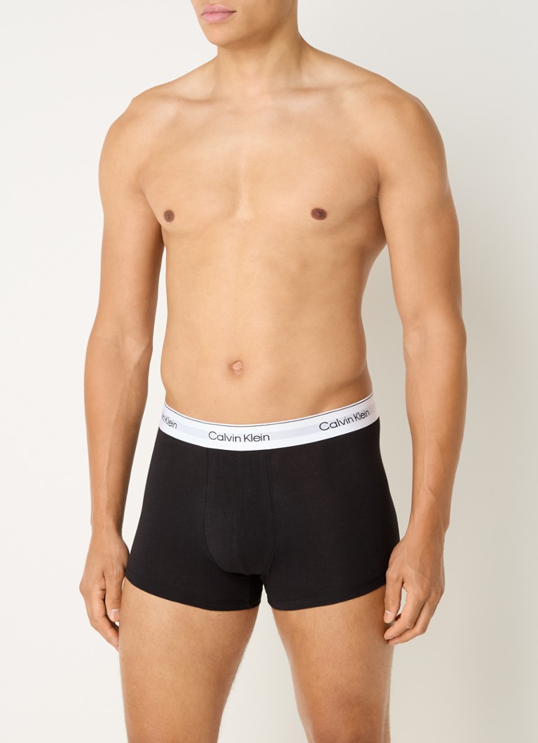 Calvin Klein Boxer Shorts with logo waistband in a 3-pack
