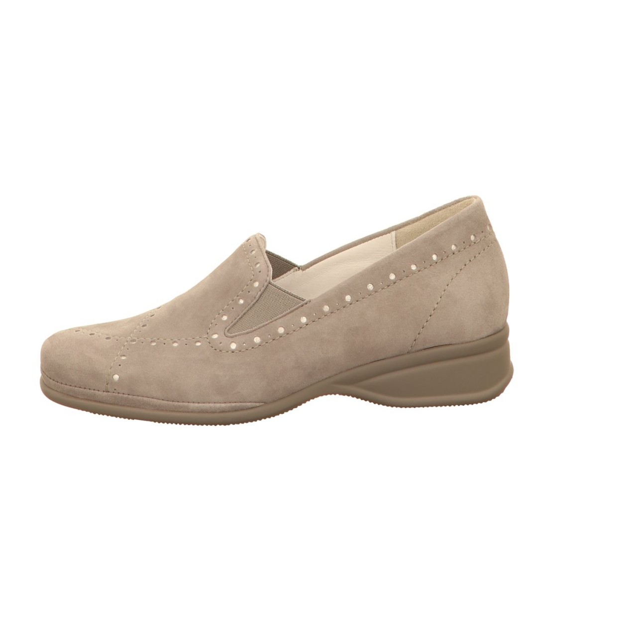 SEMLER Klassische Slipper grau
