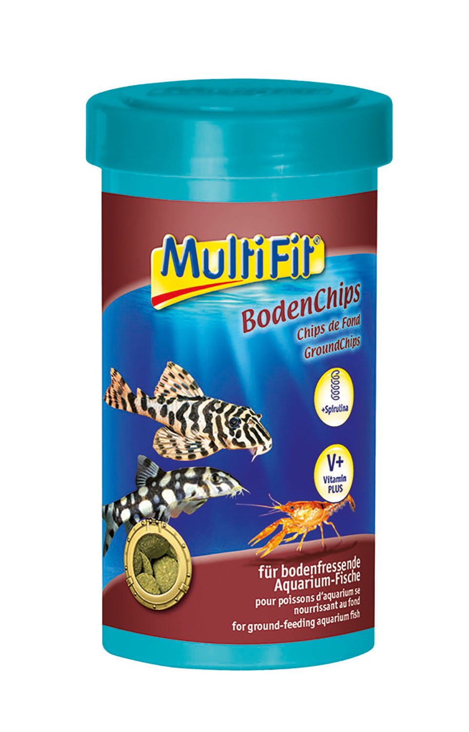 MultiFit Hauptfutter MultiFit BodenChips 250ml