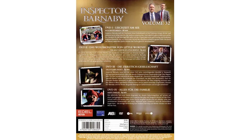 Inspector Barnaby Vol. 32  [4 DVDs]