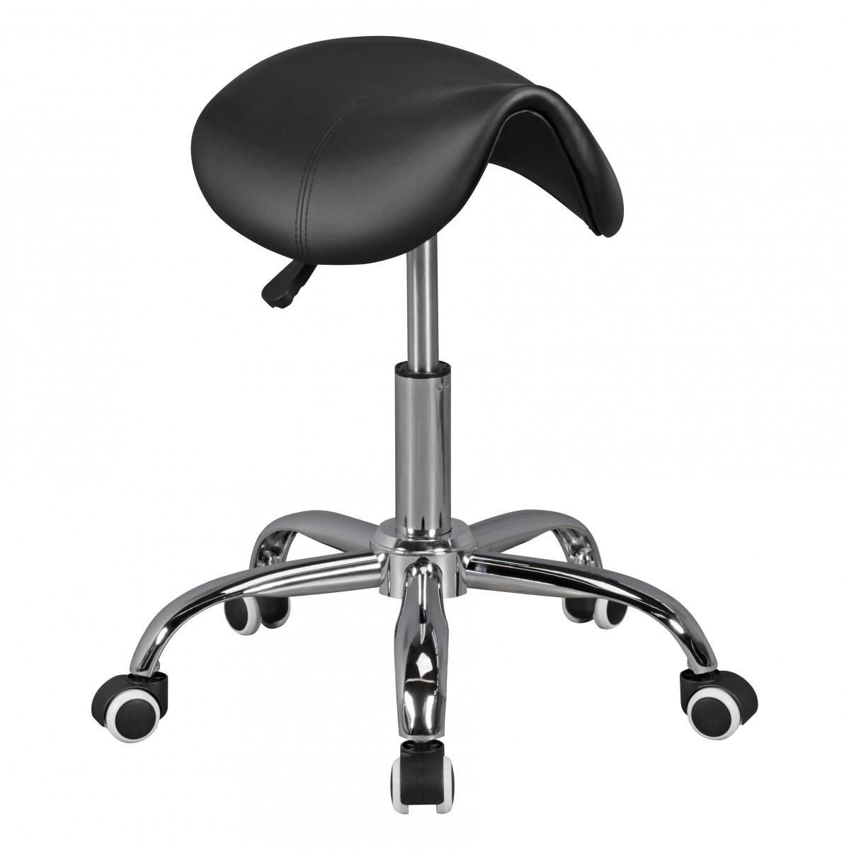 Amstyle Drehhocker CURVE Schwarz