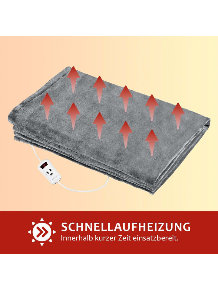 PROFICARE Heizdecke PC-WZD 3061 in grau günstig kaufen onesize