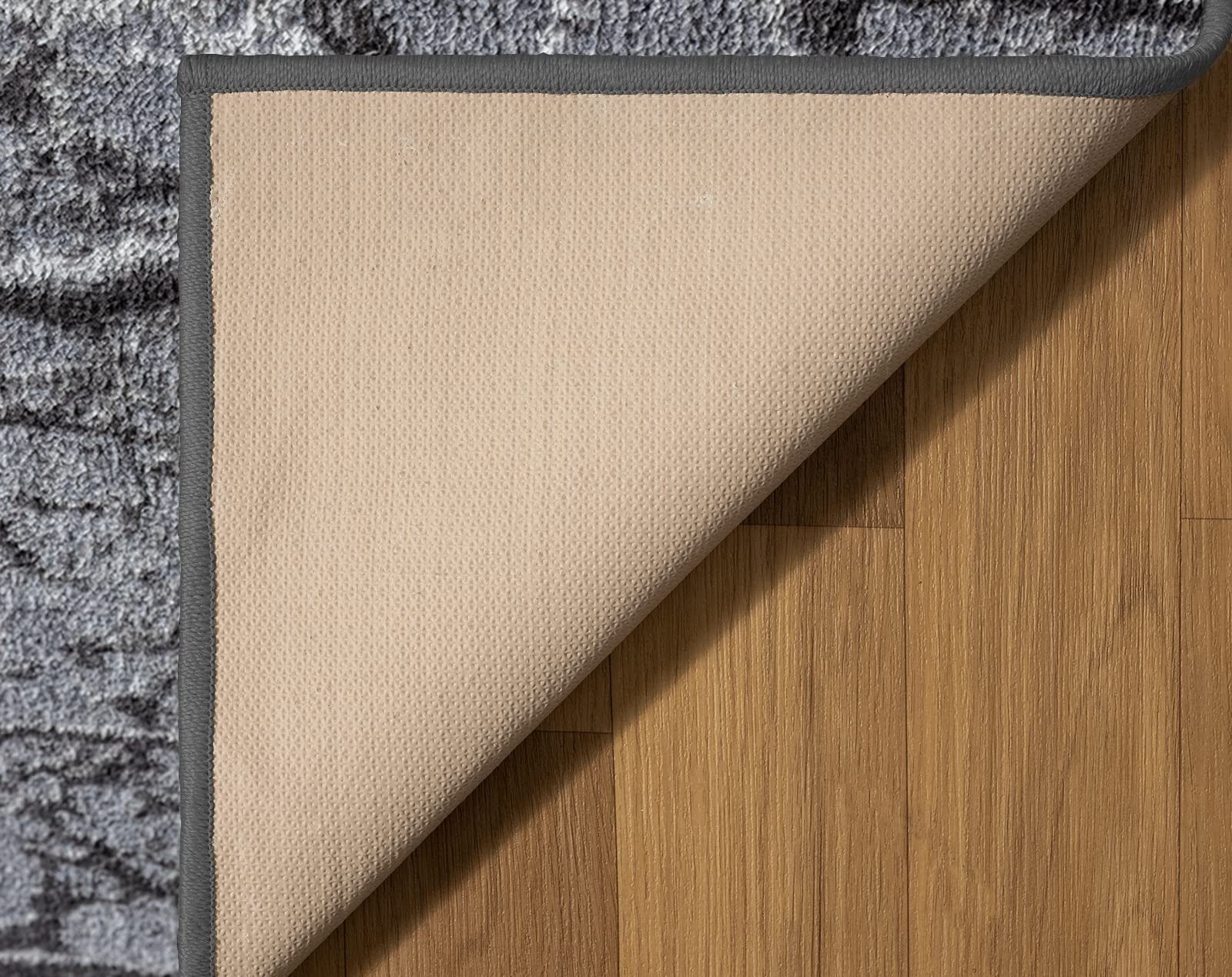 Teppich Canyon pflegeleichter Teppich, modernes Design, Gel-Rücken, the carpet, Rechteck, Höhe: 12 mm, Flachgewebe, Anti-Rutsch Unterseite, waschbar