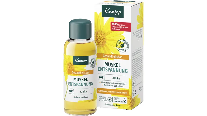 Kneipp Gesundheitsbad Muskel Entspannung 100 ml