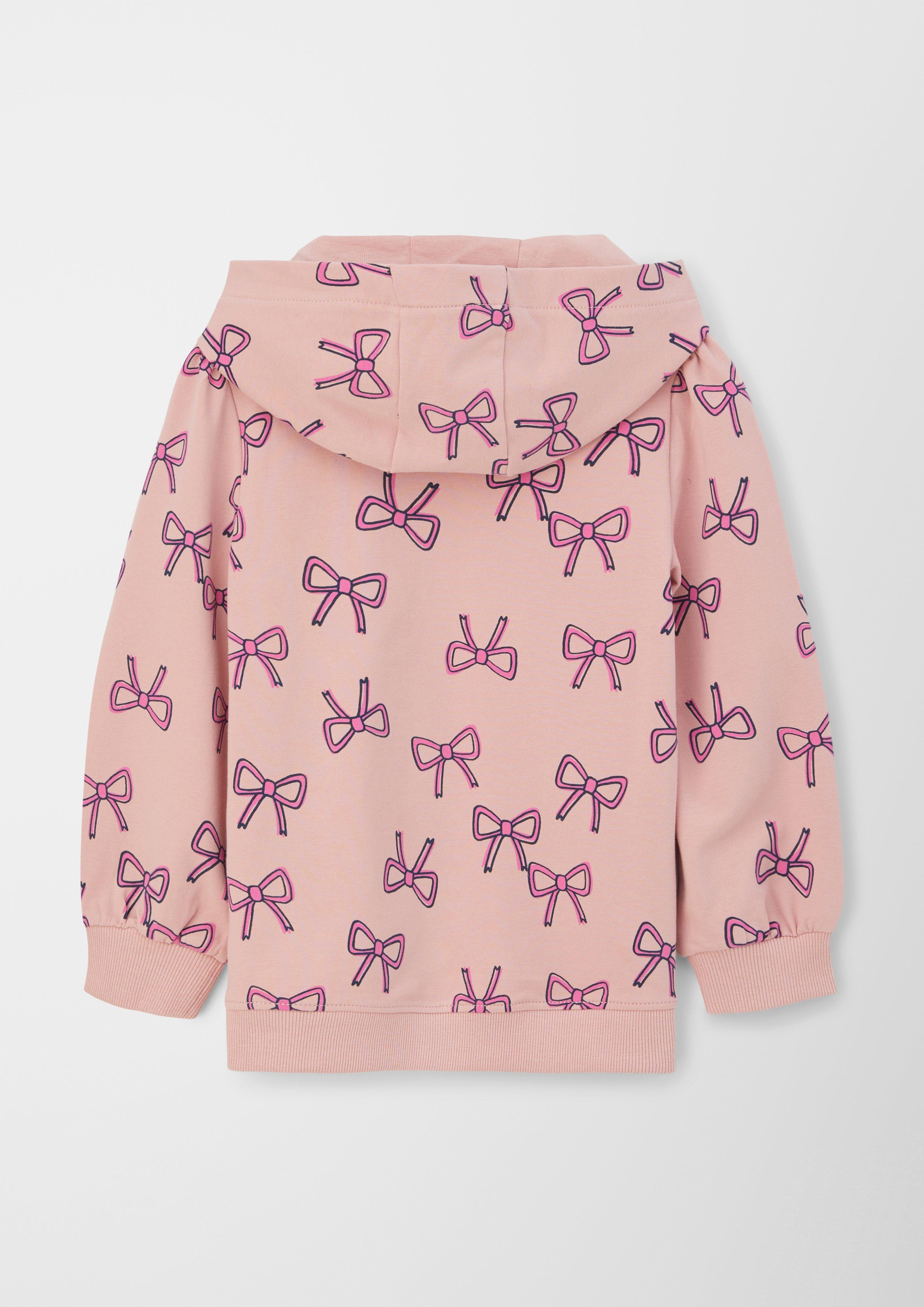 Hoodie mit Allover-Print  2122697-42A8