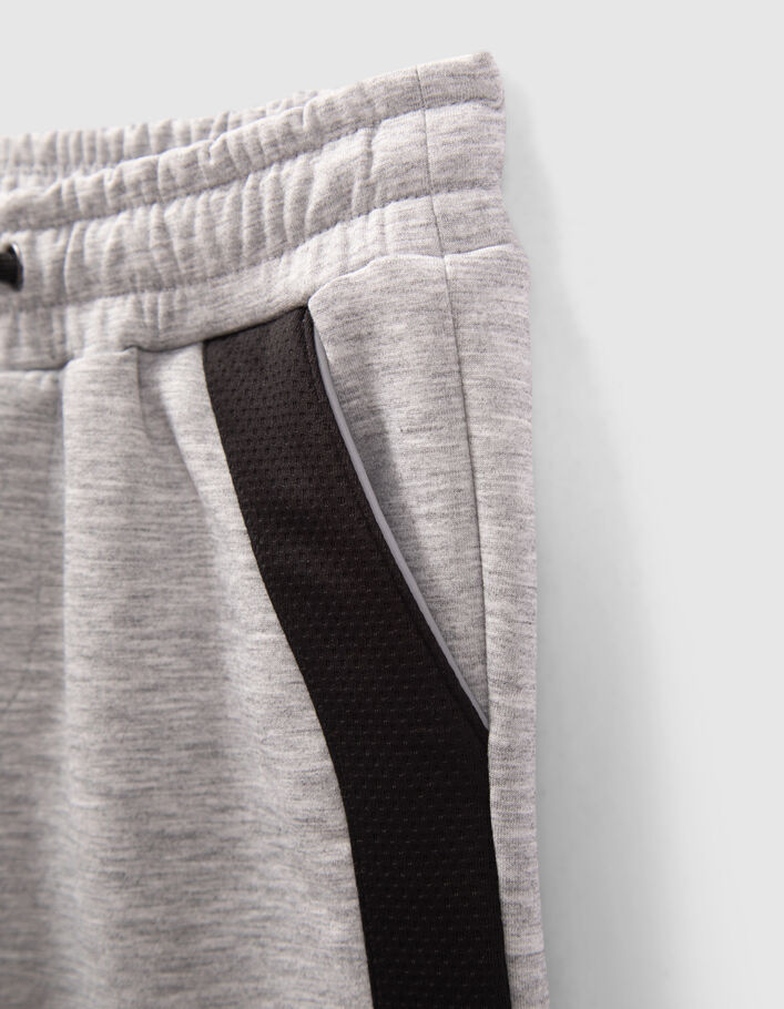 Jogging gris détails noirs et réfléchissant garçon