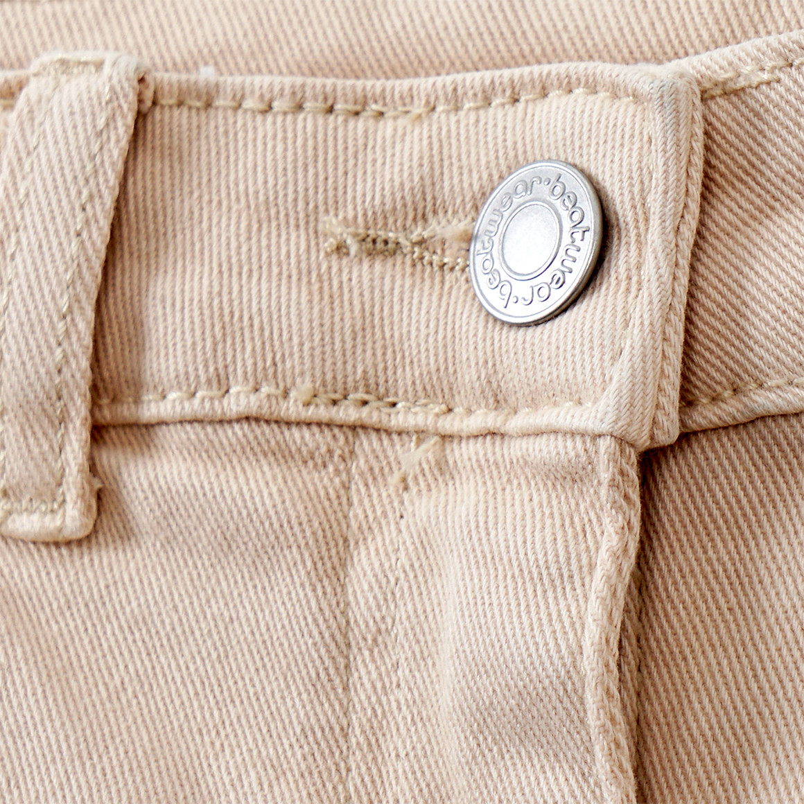 Mädchen Cargo-Jeans mit weitem Bein