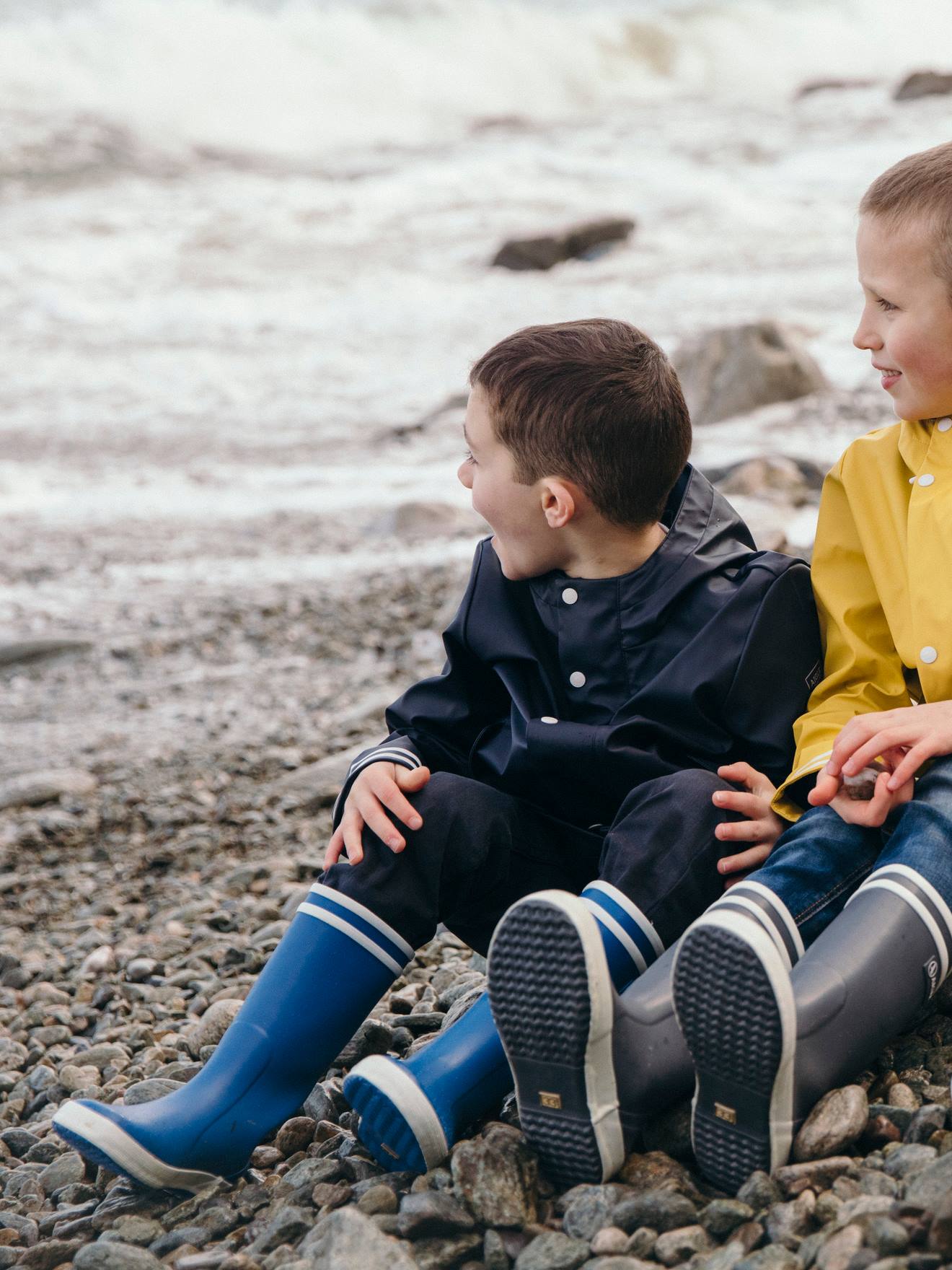 Bottes de pluie enfant Lolly Pop AIGLE® bleu roi