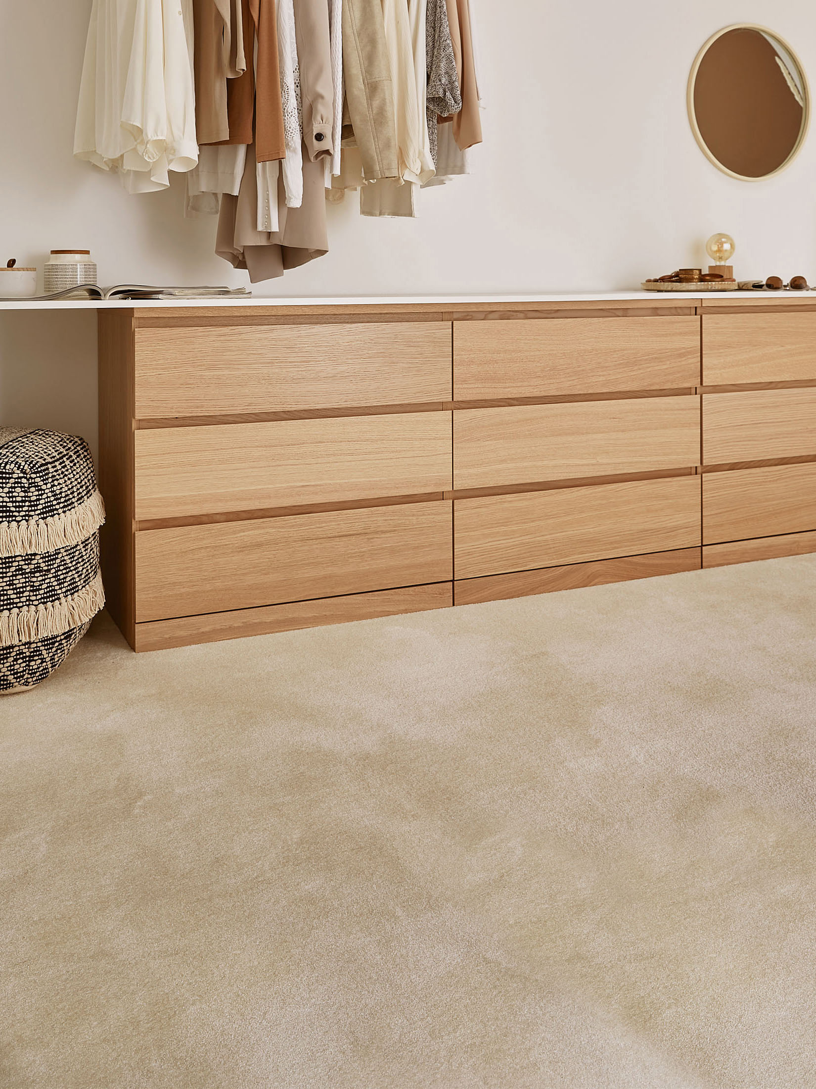 Vicenza Velours-Teppichboden, Sand 34