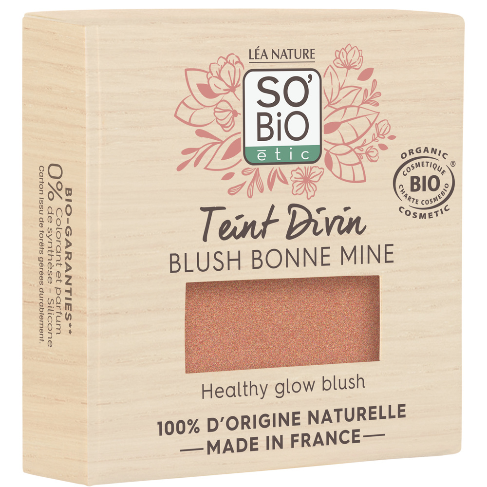 LÉA NATURE SO BiO étic Blush bonne mine, Teint Divin - 02 Pêche Blush