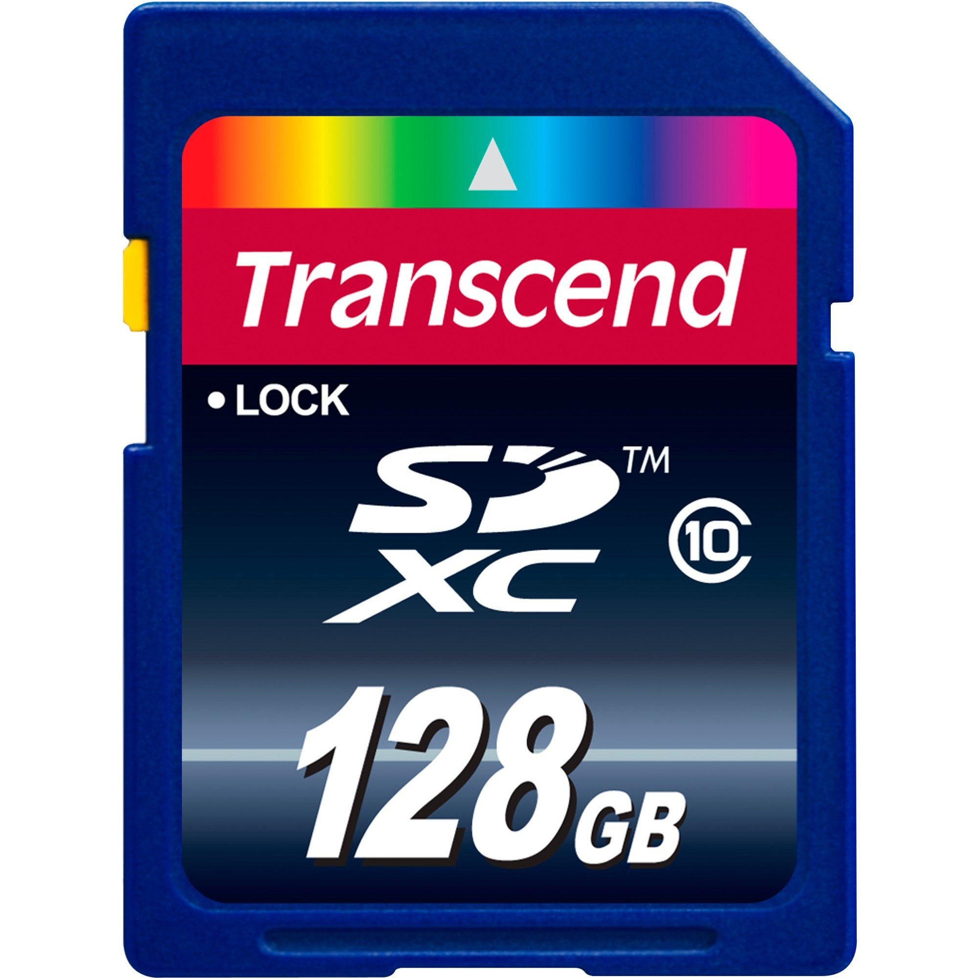 Transcend Transcend 128 GB SDXC, Speicherkarte, (Class 10) Speicherkarte