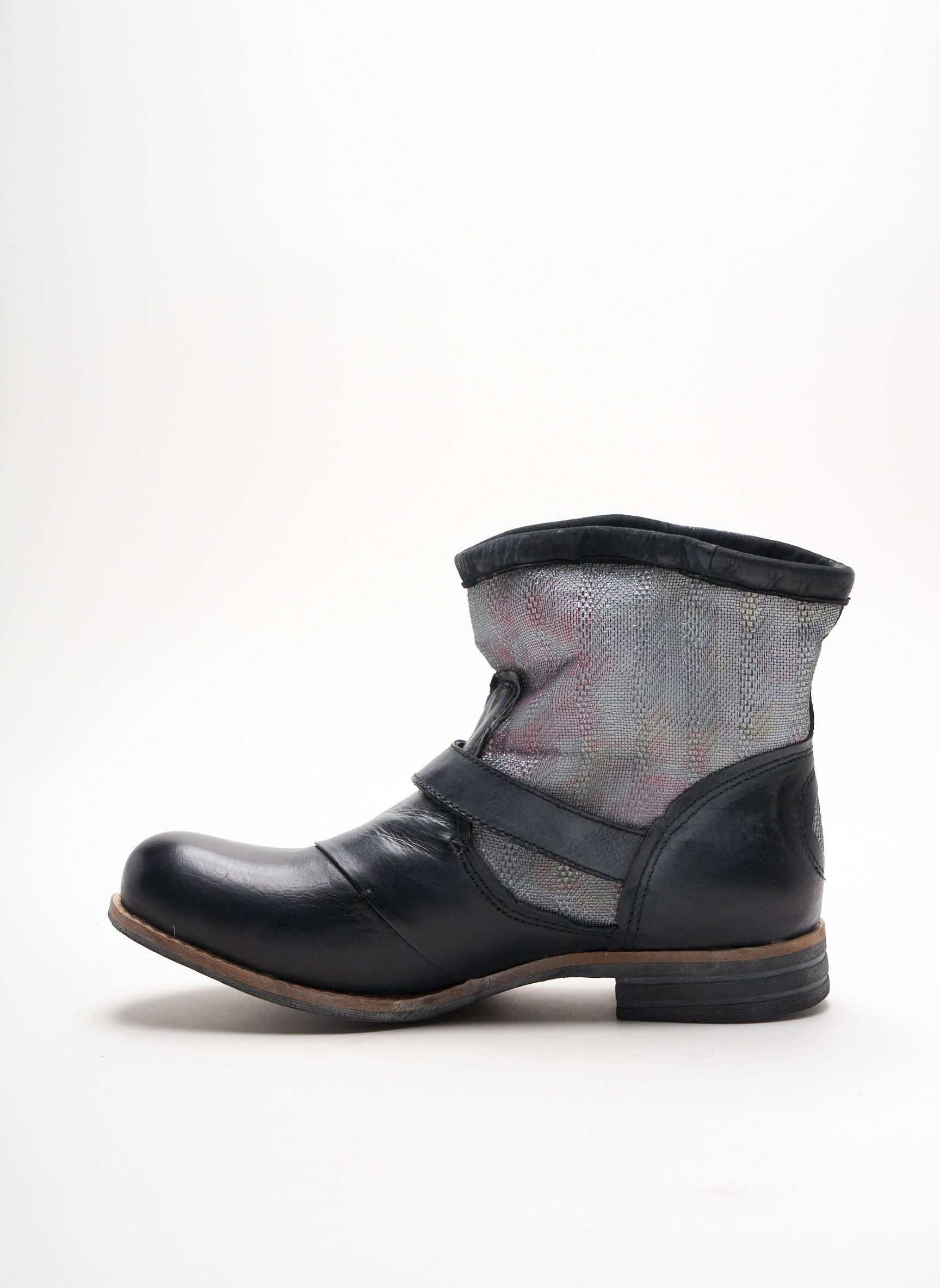 Bunker Bottines Femme couleur gris