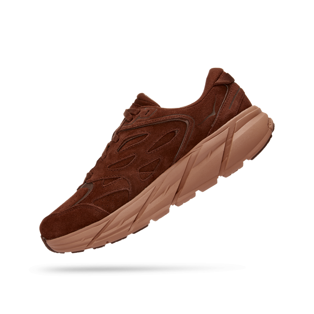 Hoka Clifton L Suede 1122571-CCCR / braun