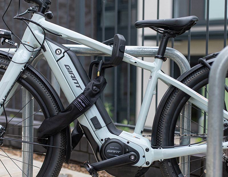 Hiplok E-DX - das Kettenschloss für kostbare E-Bikes und Cargo Bikes